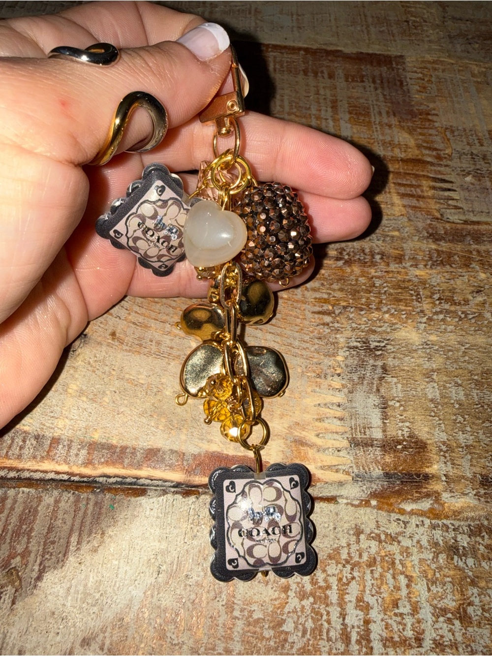 Stunning Key chain/ Bag Charm